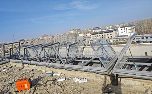 敦煌博物馆渭城排烟天窗