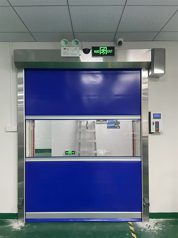 渭城快速渭城卷帘门在冷链物流仓储区的应用实践 渭城快速渭城卷帘门在冷链物流仓储区的应用实践